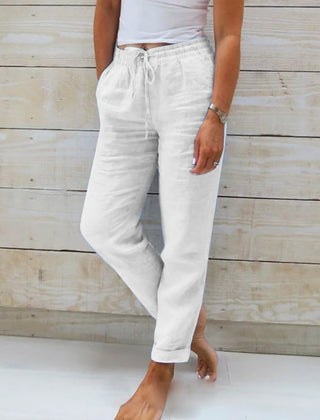 Emma | Linen Women Winter Ski Pants
