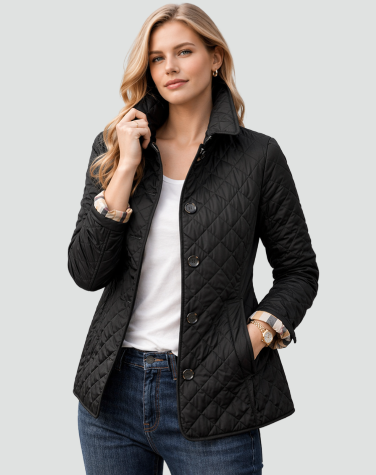 Emma | Quilted Lightweight Women Long Coat