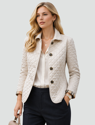 Emma | Quilted Lightweight Women Long Coat