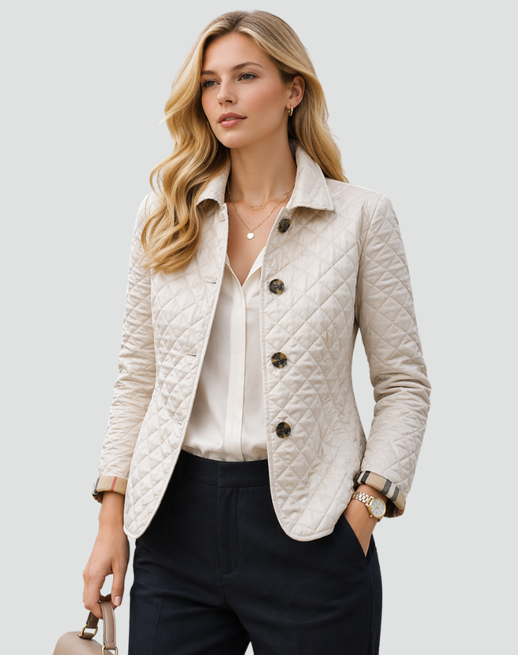 Emma | Quilted Lightweight Women Long Coat