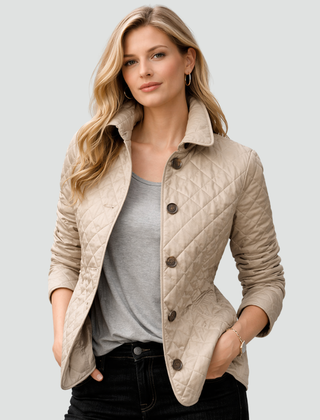 Emma | Quilted Lightweight Women Long Coat