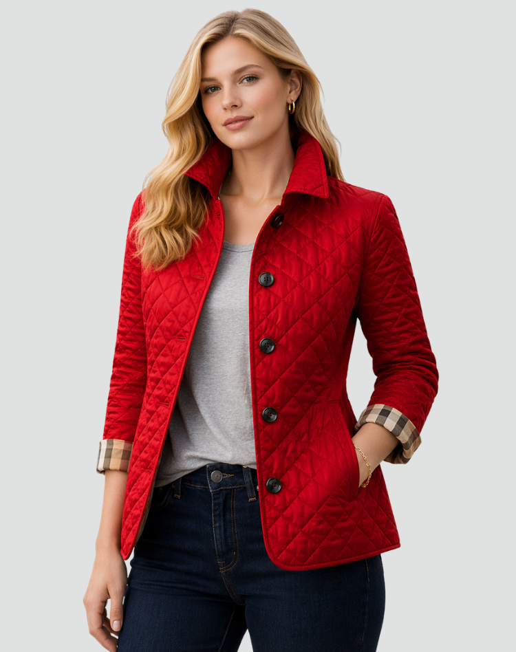 Emma | Quilted Lightweight Women Long Coat