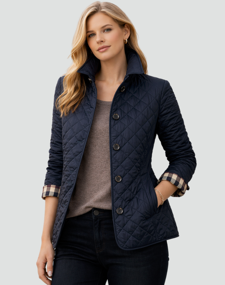 Emma | Quilted Lightweight Women Long Coat
