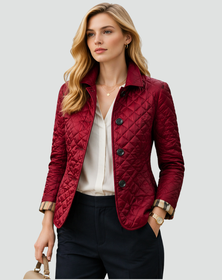 Emma | Quilted Lightweight Women Long Coat