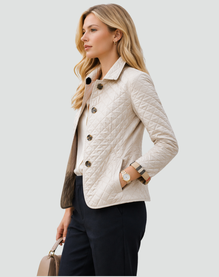 Emma | Quilted Lightweight Women Long Coat