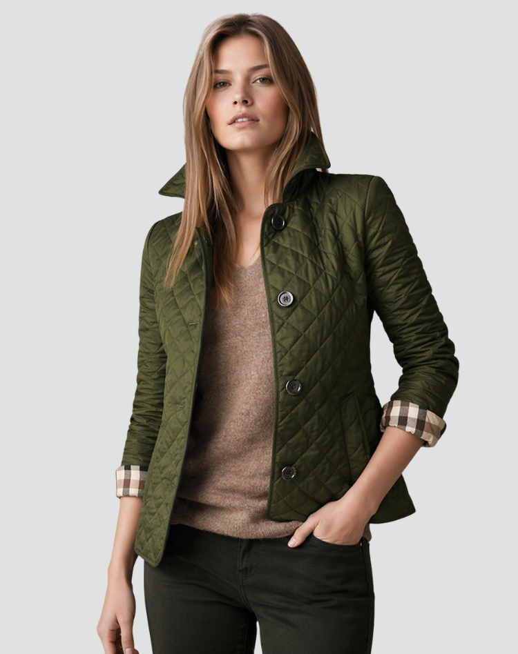 Emma | Quilted Lightweight Women Long Coat