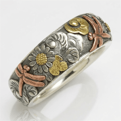 Emma | Silver Gold Leg Ring
