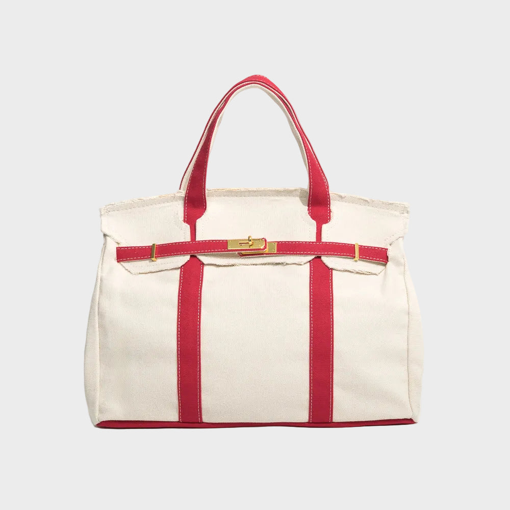 Emma | Tote Canvas Structured Bag