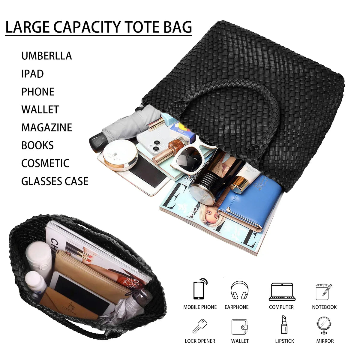 Edith | Structured Tote Bag for Women