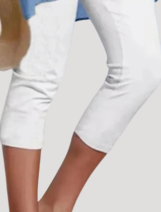 Ethan | Capri Black Cotton Leggings