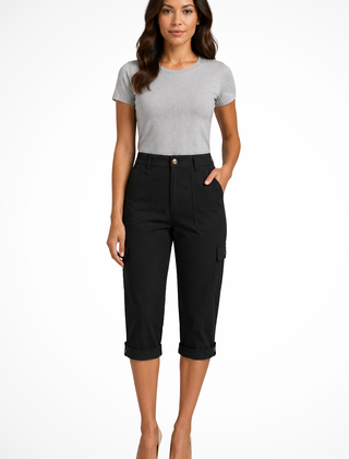 Ethan | Cargo Cropped Women S Pants