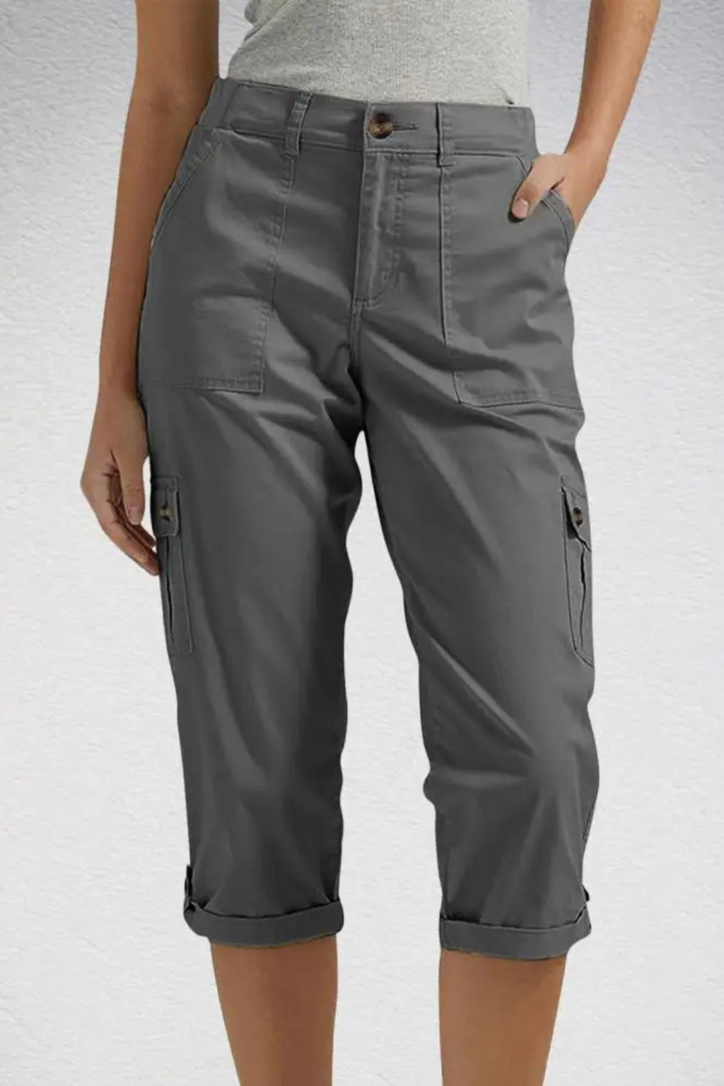 Ethan | Cargo Cropped Women S Pants