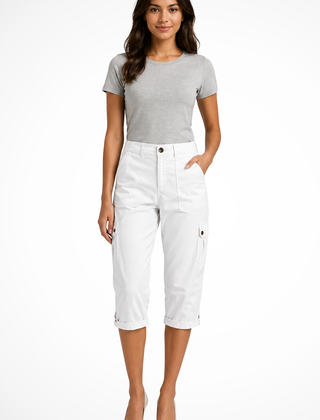 Ethan | Cargo Cropped Women S Pants
