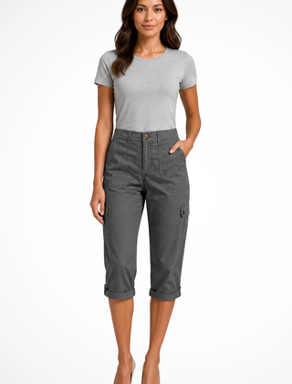Ethan | Cargo Cropped Women S Pants