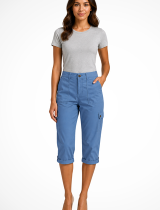 Ethan | Cargo Cropped Women S Pants