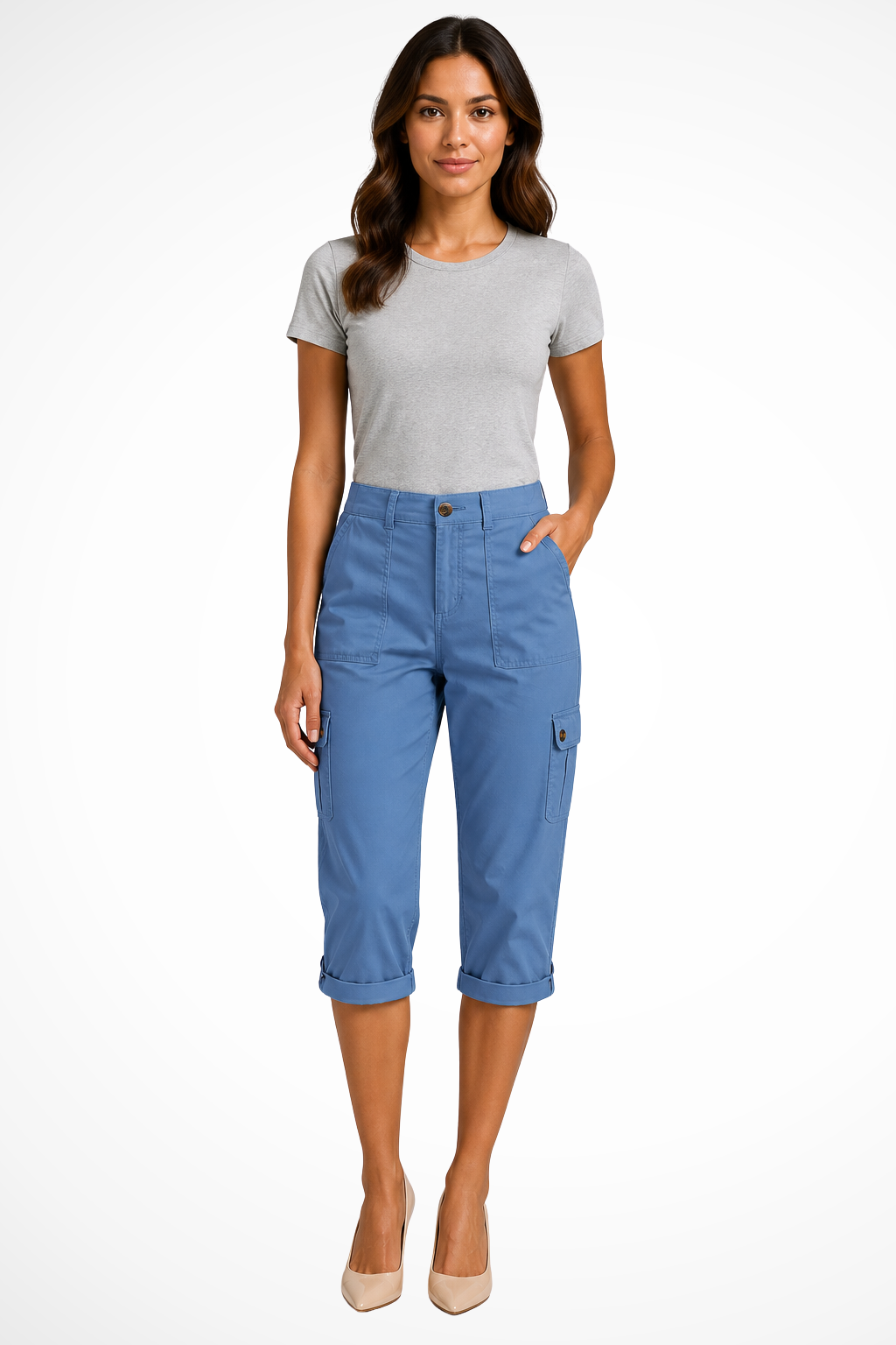 Ethan | Cargo Cropped Women S Pants