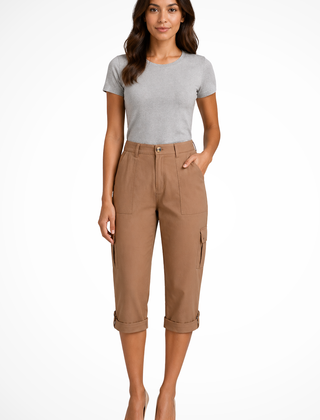 Ethan | Cargo Cropped Women S Pants