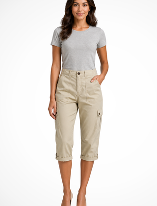 Ethan | Cargo Cropped Women S Pants
