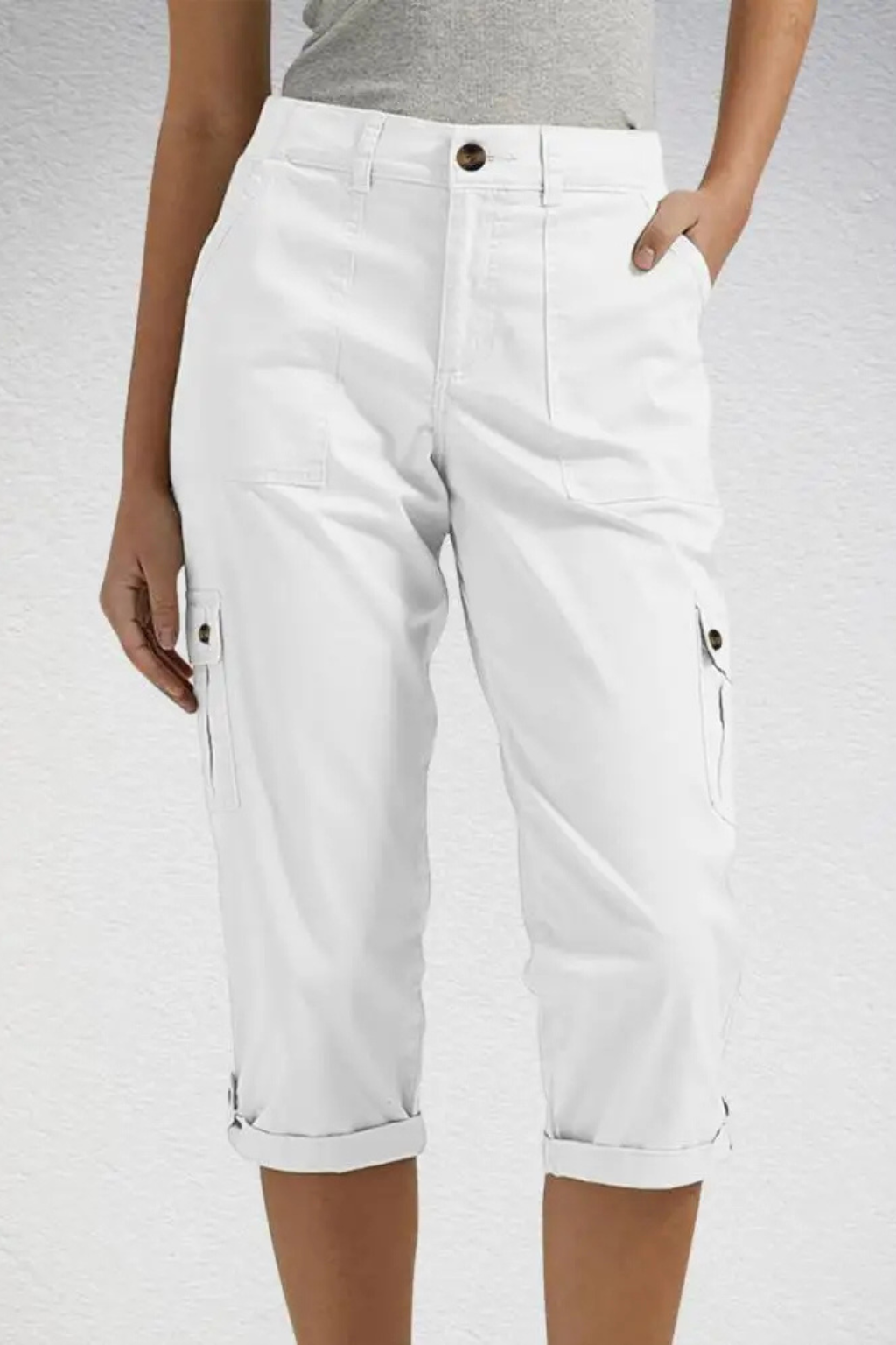 Ethan | Cargo Cropped Women S Pants
