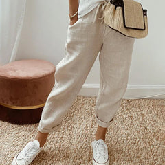 Ethan | Cotton For Women Linen Pants
