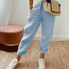 Ethan | Cotton For Women Linen Pants