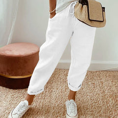 Ethan | Cotton For Women Linen Pants