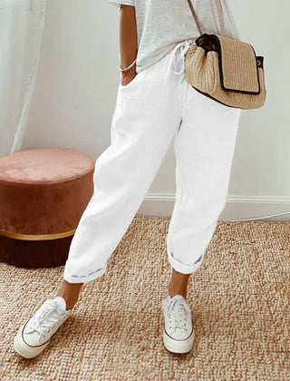 Ethan | Cotton For Women Linen Pants