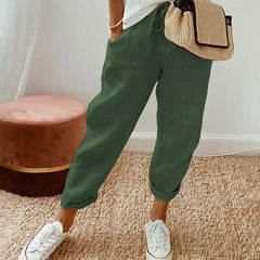 Ethan | Cotton For Women Linen Pants