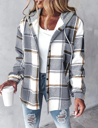 Ethan | Denim Women With Hood Jacket