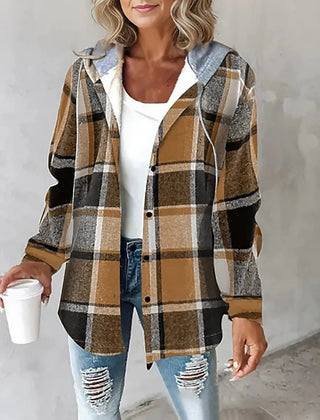 Ethan | Denim Women With Hood Jacket
