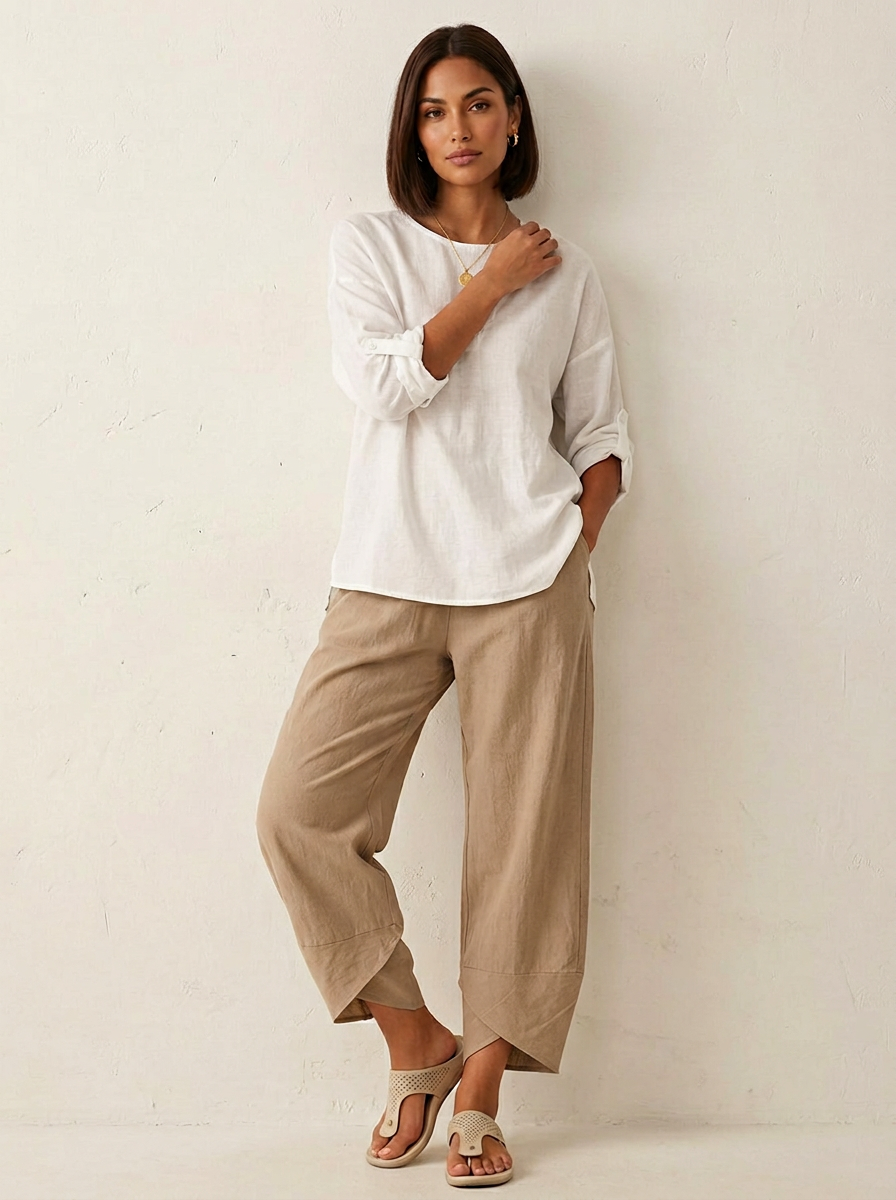 Marnie | Casual Cropped Pants for Women