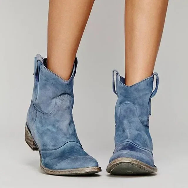 Ethan | Leather Chelsea Women Ankle Boots