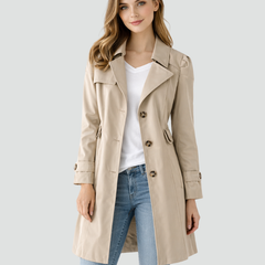 Olivia | Classic Long Trench Coat