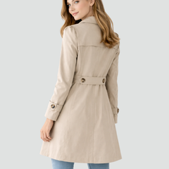 Olivia | Classic Long Trench Coat