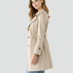Olivia | Classic Long Trench Coat