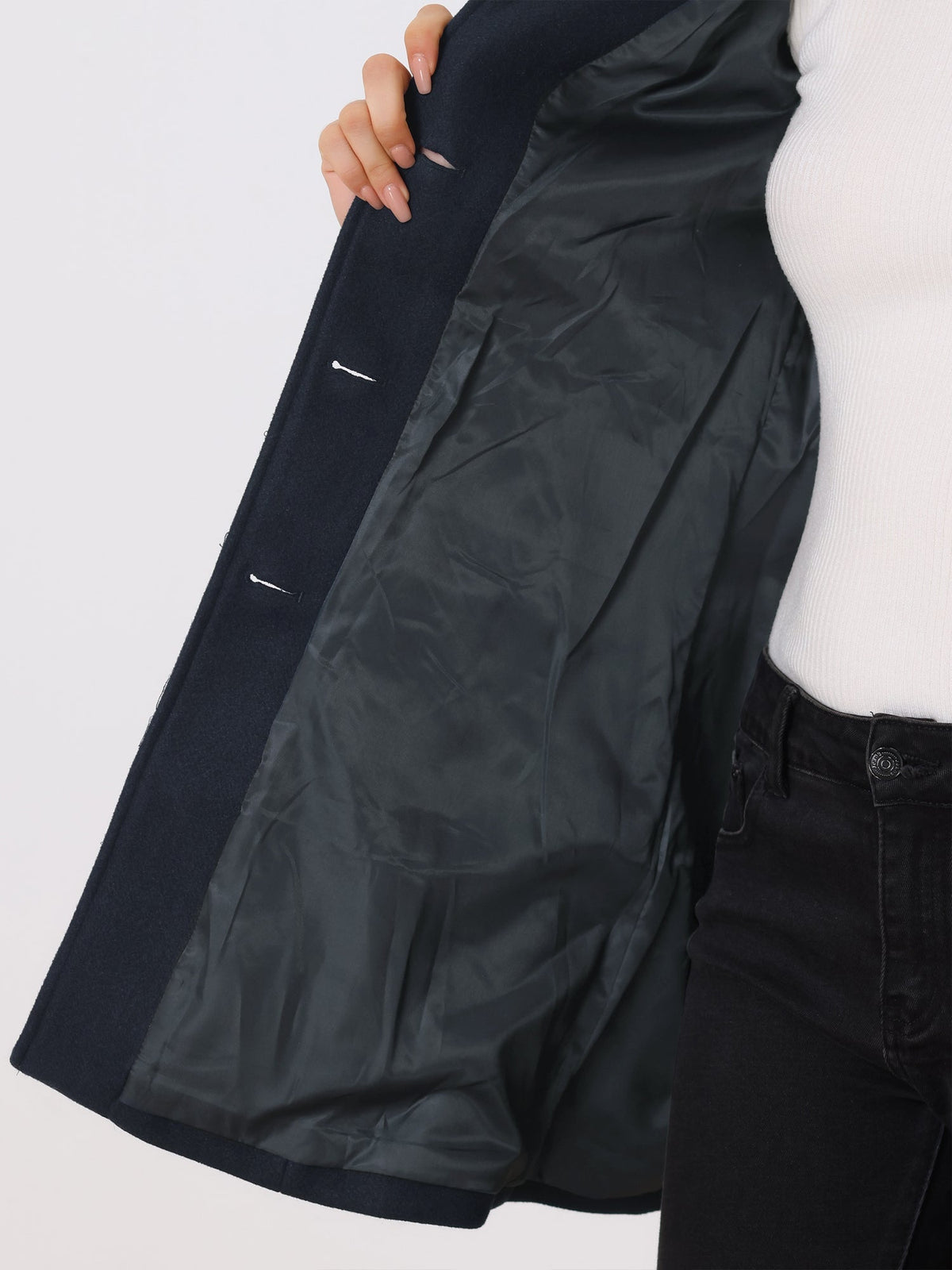 Sophia | Ladies Long Trench Coat