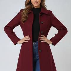 Sophia | Ladies Long Trench Coat