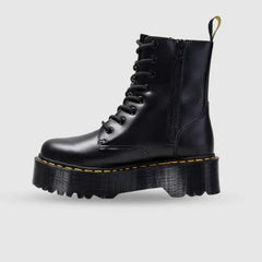 Ethan | Platform Lace For Women Boots Black