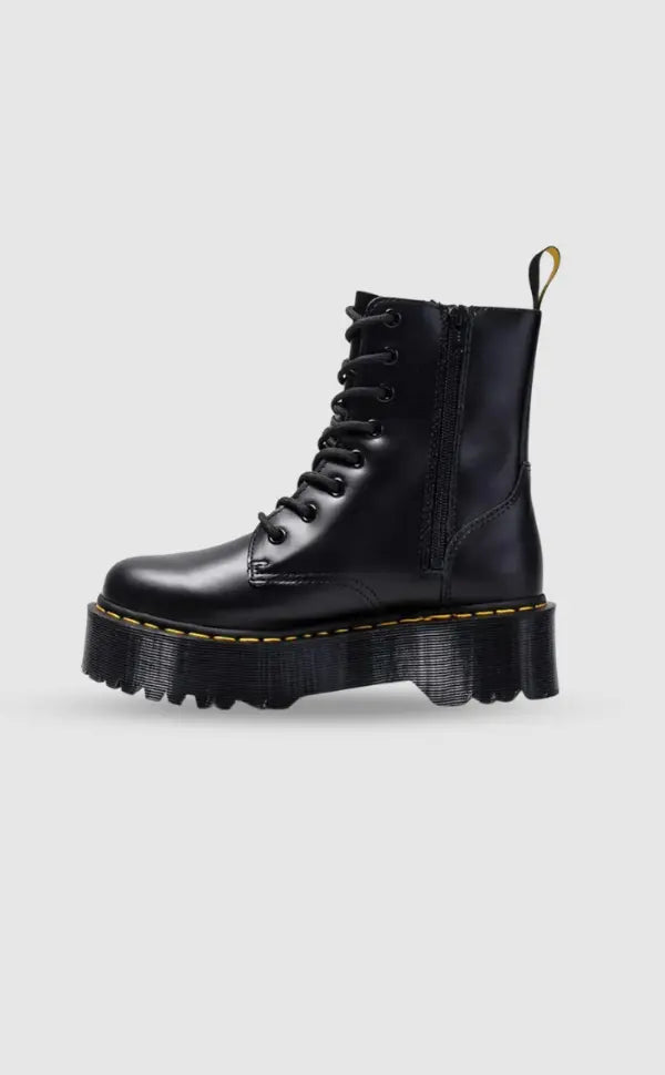 Ethan | Platform Lace For Women Boots Black