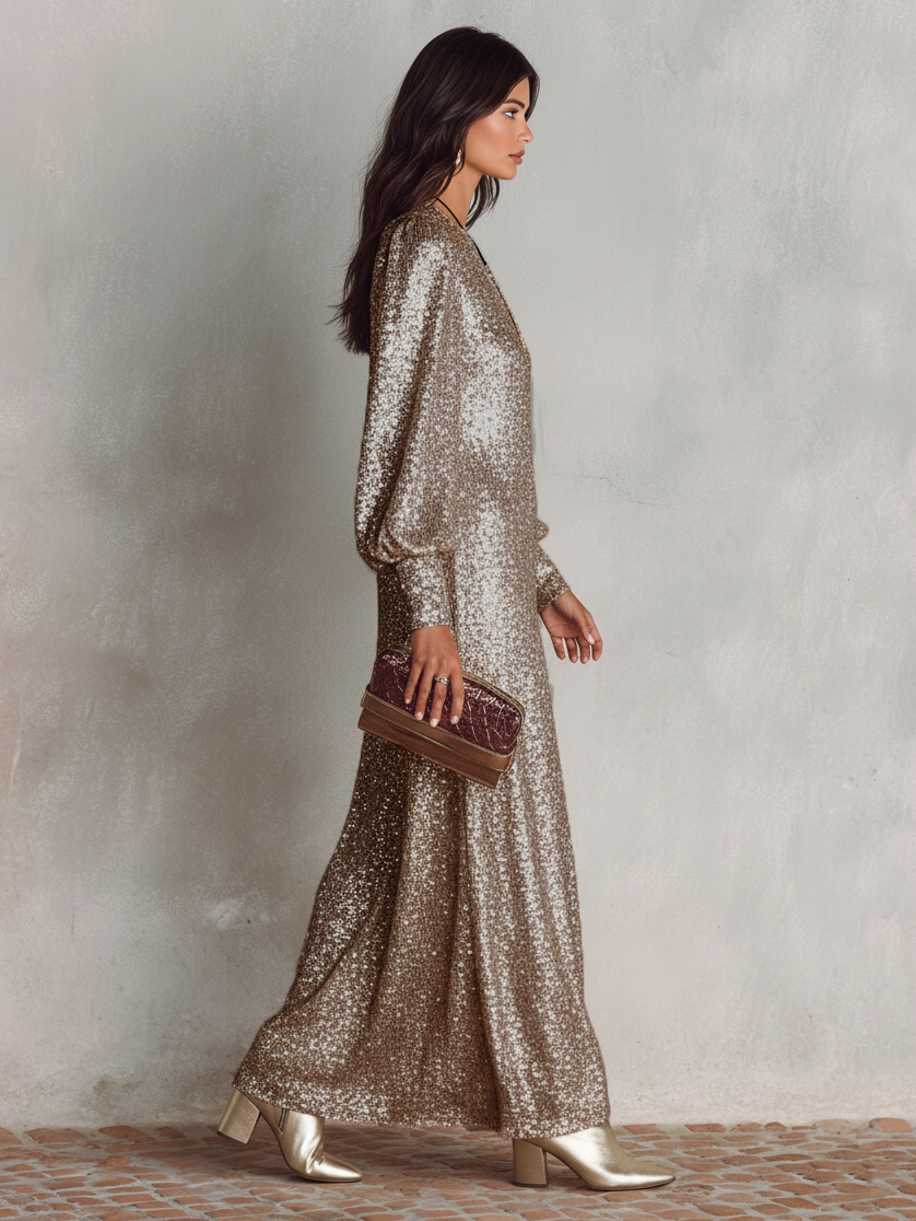 Ethan | Wedding Guest Women Maxi Dress