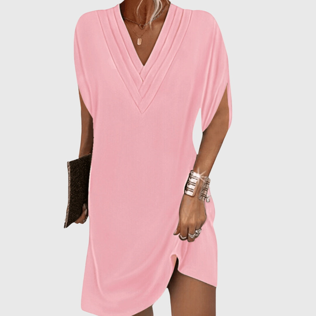 Anita | Vestido Elegante com Cobertura para Barriga
