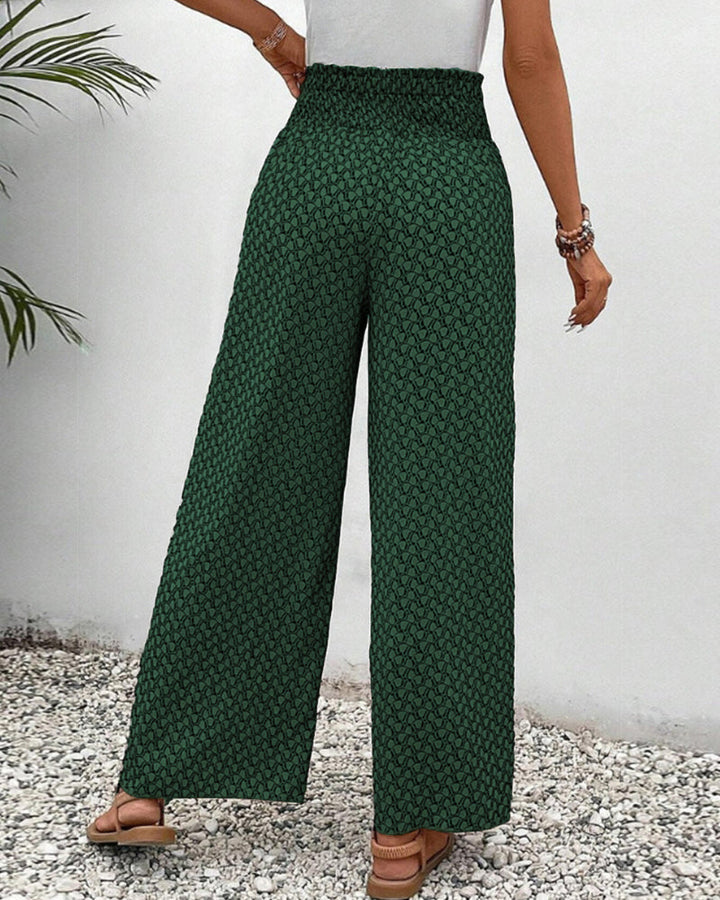 LUNARA - CALÇAS FEMININAS DE PERNA LARGA