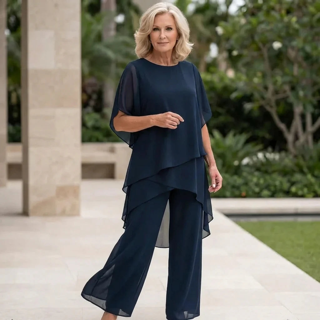 Ellie | Conjunto Feminino de Verão com Calça e Top