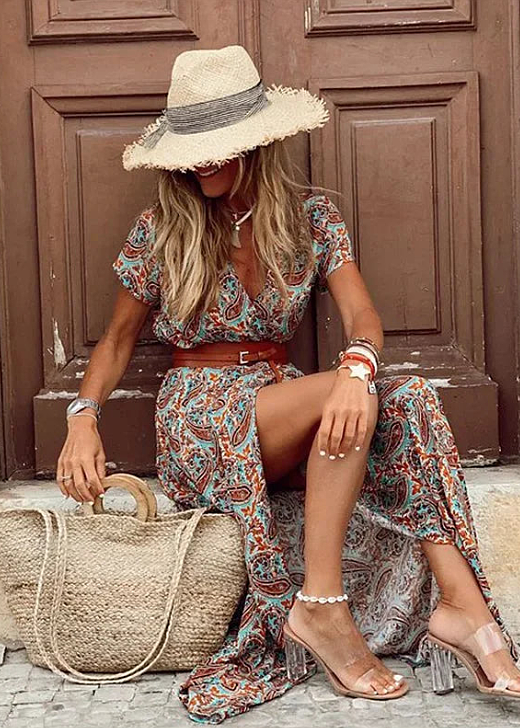 Sienna | Lightweight Bohemian Maxi Dress