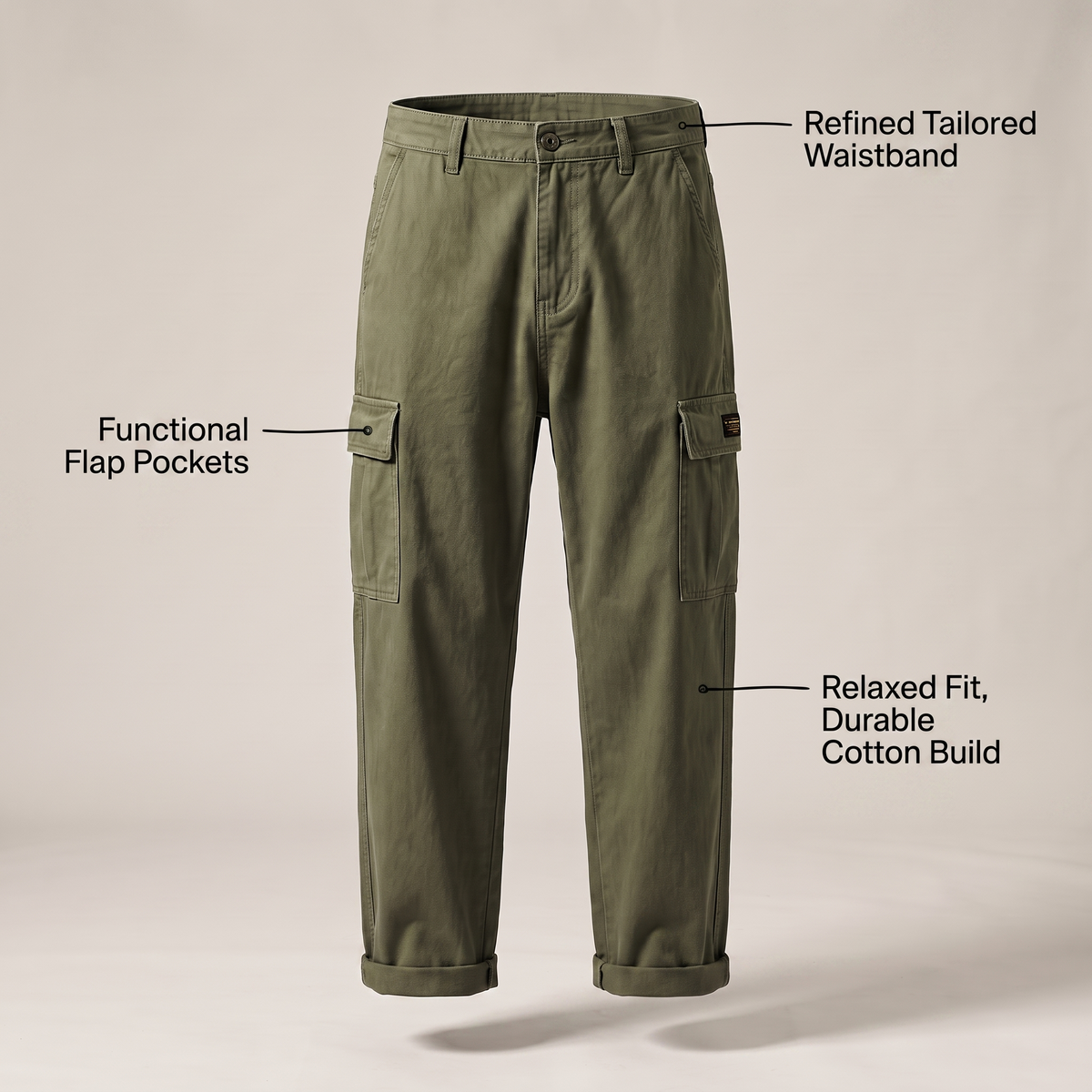 Jacob | Cargo Vintage Womens Pants