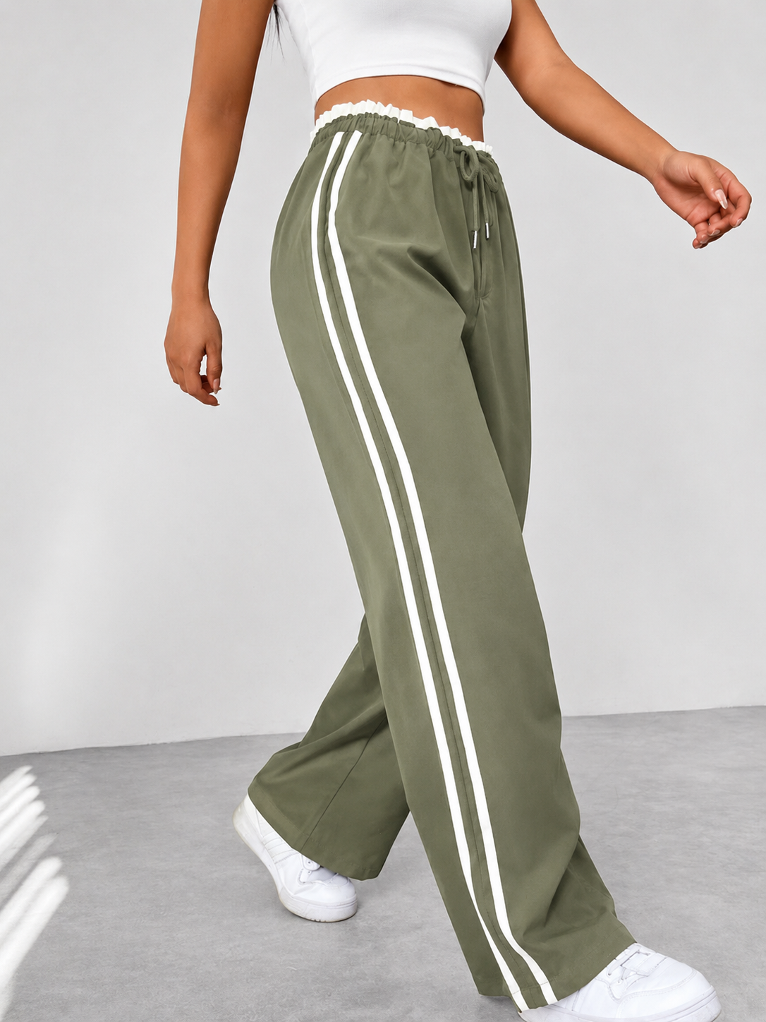 Jacob | High Waisted Trousers Women Joggers