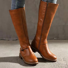 Jacob | Leather Buckle Fashion Boots