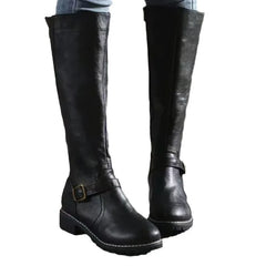 Jacob | Leather Buckle Fashion Boots
