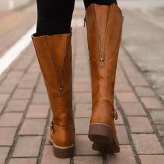 Jacob | Leather Buckle Fashion Boots