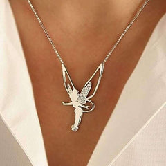 Jacob | Necklace Ladies Cross White Gold